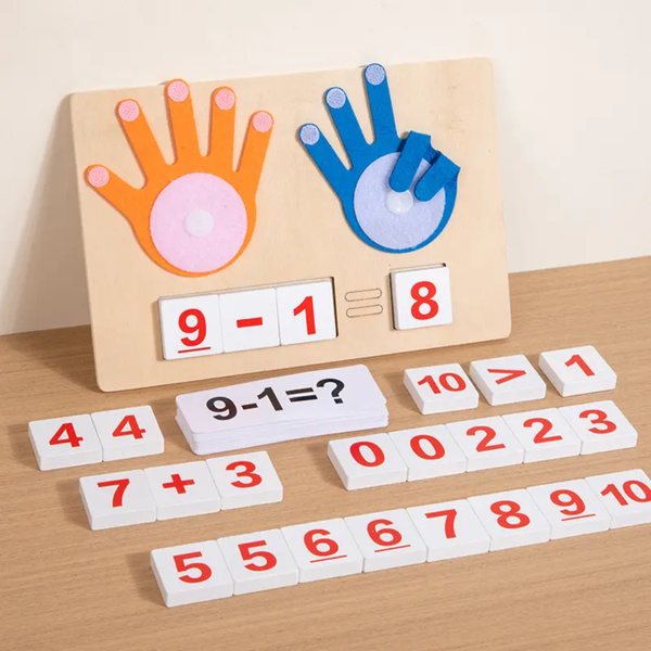 Finger Arithmetic Operation Educational Math Learning Toy for Kids - Learn by Playing