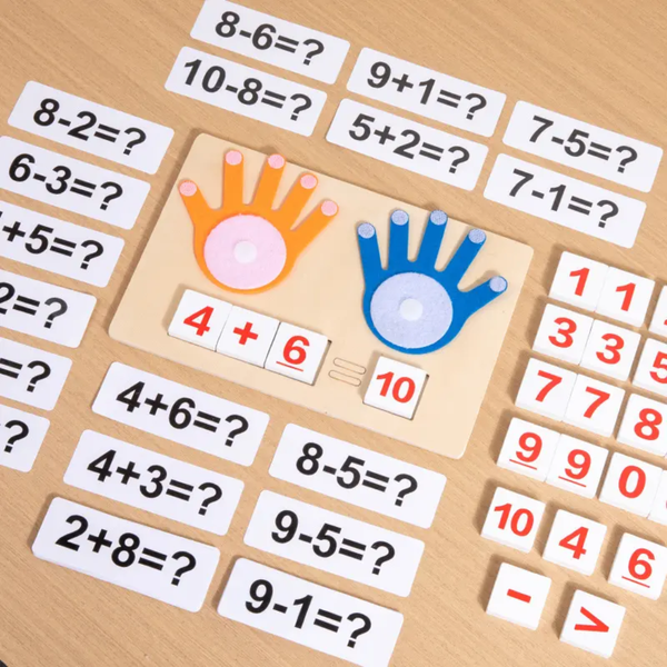Finger Arithmetic Operation Educational Math Learning Toy for Kids - Learn by Playing