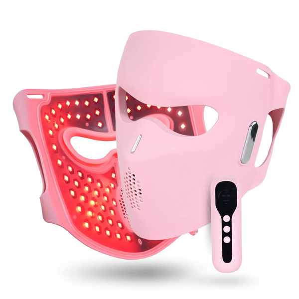 Advanced Red Light Therapy Mask - Visible Wrinkle Reduction & Skin Tightening
